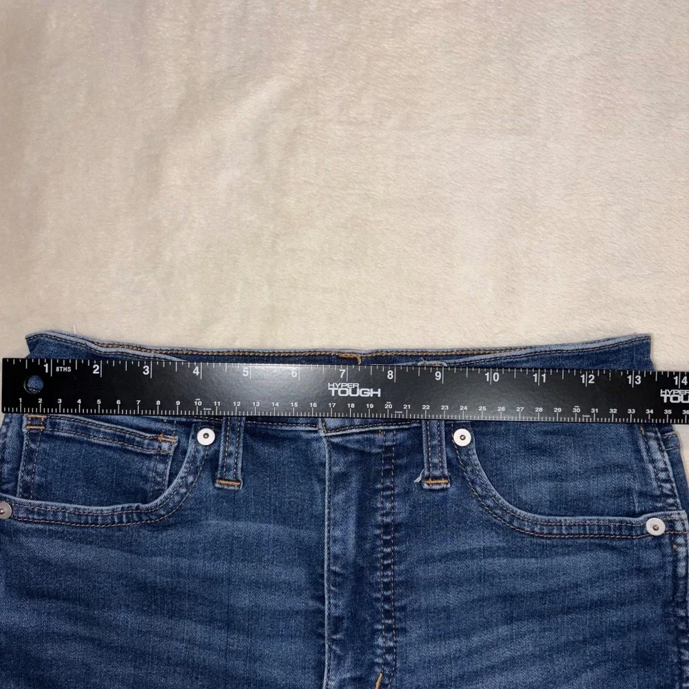 Madewell 10 High-Rise Skinny Jeans Blue Denim Size 26 Indigo Stretch Womens